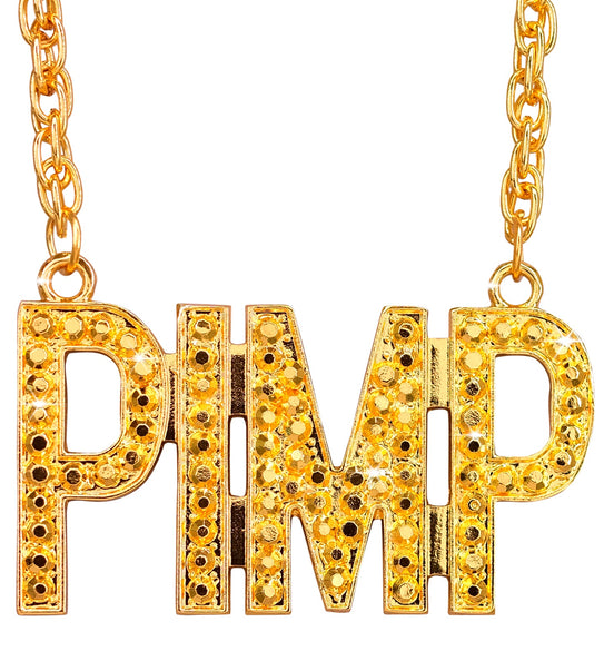 Ketting pimp goud