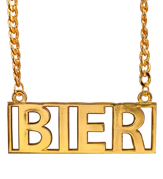 Ketting bier goud