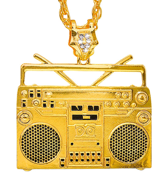 Ketting radio goud