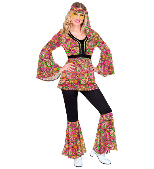 e-carnavalskleding-SYK 70s Hippie kostuum Fleur