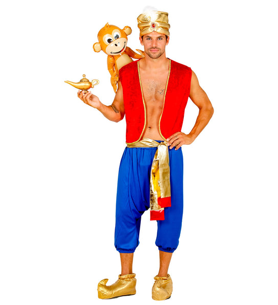 e-carnavalskleding-SYK Aladdin kostuum blauw rood