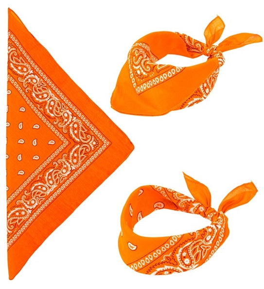 e-carnavalskleding-SYK Bandana oranje