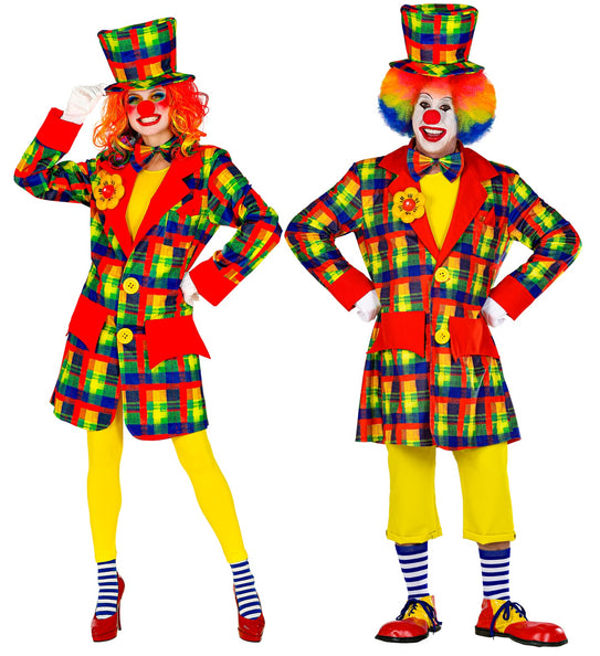 e-carnavalskleding-SYK Clown jas Multi