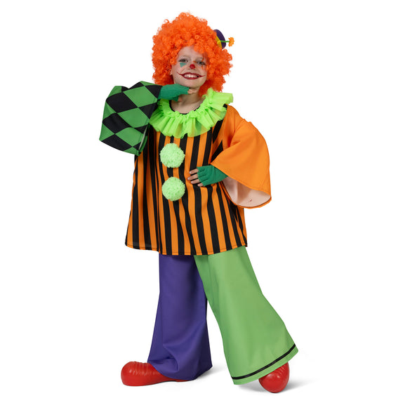 e-carnavalskleding-SYK Clownspak Pierolino kind