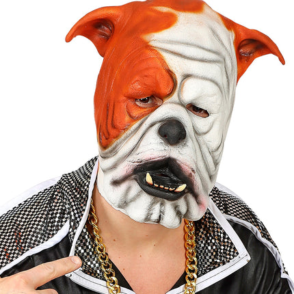 e-carnavalskleding-SYK Hondenmasker Bulldog