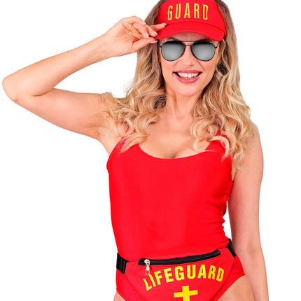 e-carnavalskleding-SYK Lifeguard baywatch set