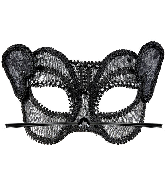 e-carnavalskleding-SYK Luxe katten oogmaskers