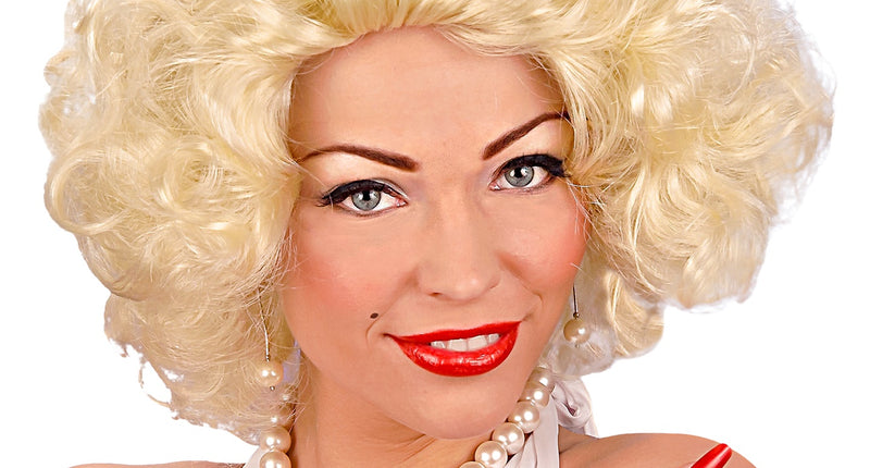 e-carnavalskleding-SYK Marilyn Monroe pruik krullen