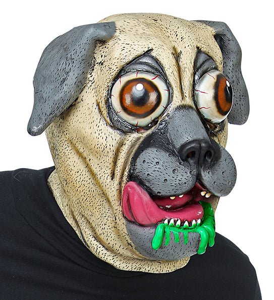 e-carnavalskleding-SYK Masker hond bulldog groot