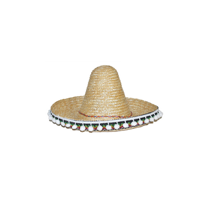 e-carnavalskleding-SYK Mexicaanse sombrero kind  25cm