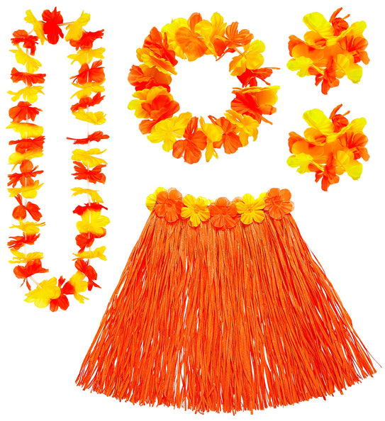 e-carnavalskleding-SYK Oranje Hawaii set WK