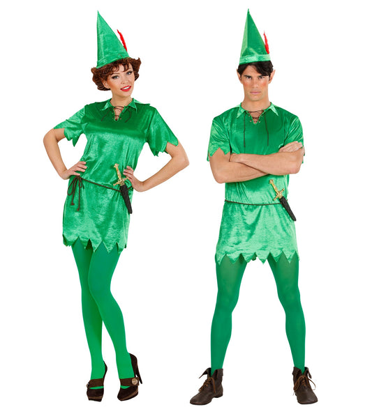 e-carnavalskleding-SYK Peter Pan kostuum unisex