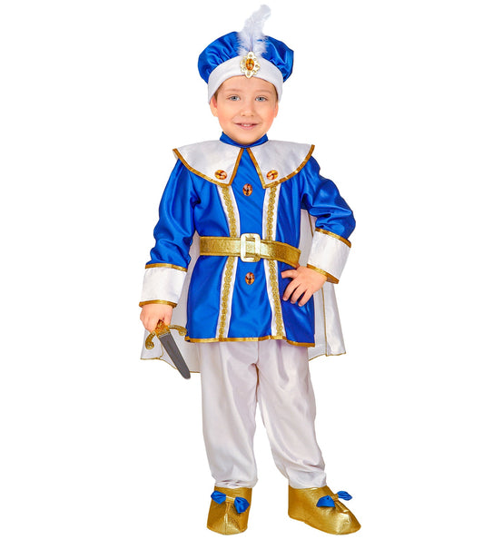 e-carnavalskleding-SYK Prinsenpak kind blauw Benno