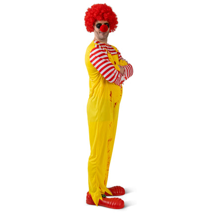 e-carnavalskleding-SYK Ronald clown geel Donaldo heren