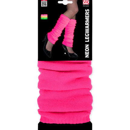 e-carnavalskleding-SYK Roze beenwarmers neon