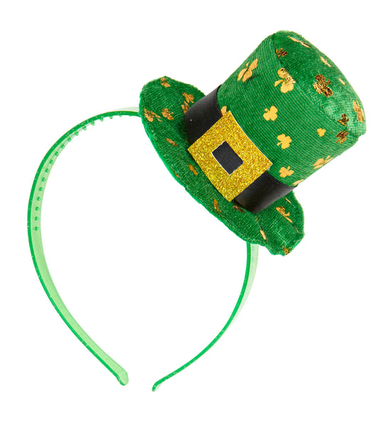 e-carnavalskleding-SYK St. Patrick's day mini hoedje op haarband