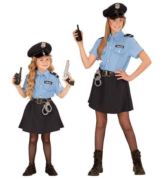 e-carnavalskleding-SYK Stoere politie outfits voor meisjes