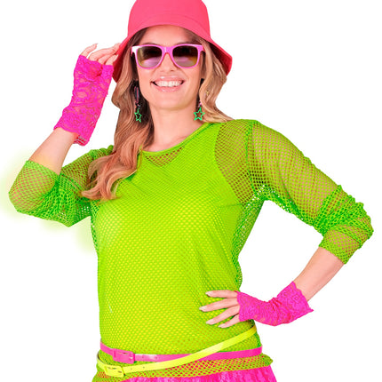 e-carnavalskleding-SYK Tanktop neon groen