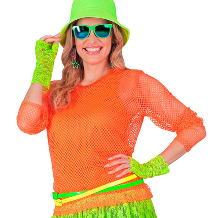 e-carnavalskleding-SYK Tanktop neon oranje