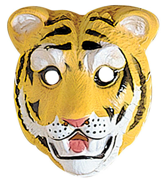 e-carnavalskleding-SYK Tijger masker kind plastic