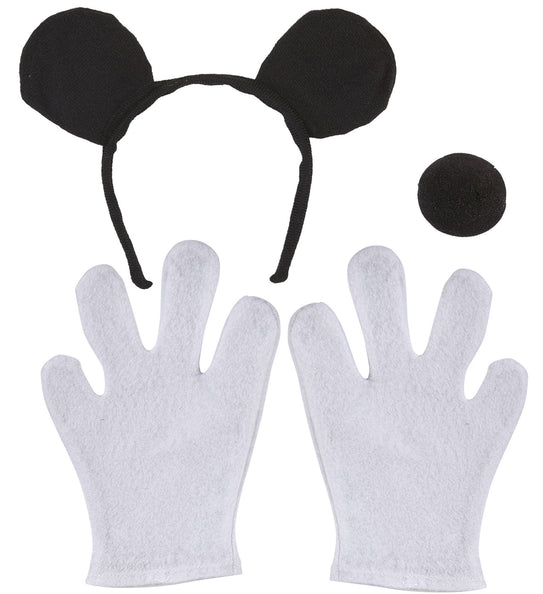 e-carnavalskleding-SYK Verkleedset Mickey muizen set