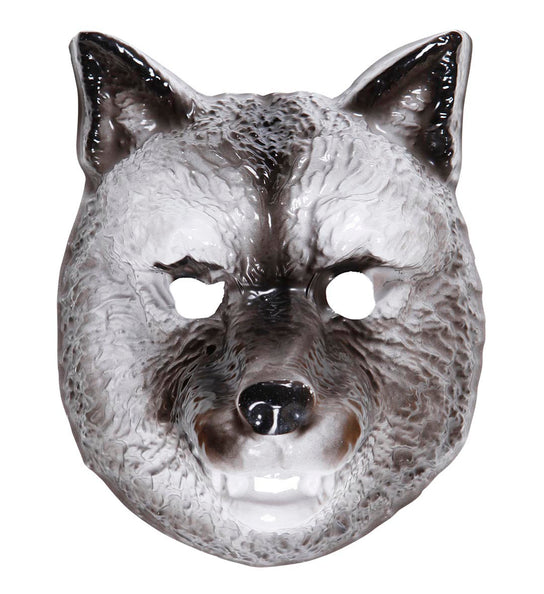 e-carnavalskleding-SYK Wolvenmasker Wes plastic