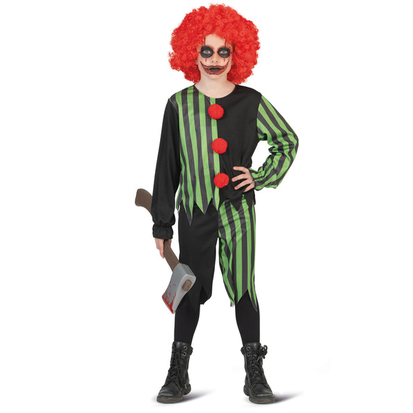 e-carnavalskleding-SYK Zombie clown griezel kind