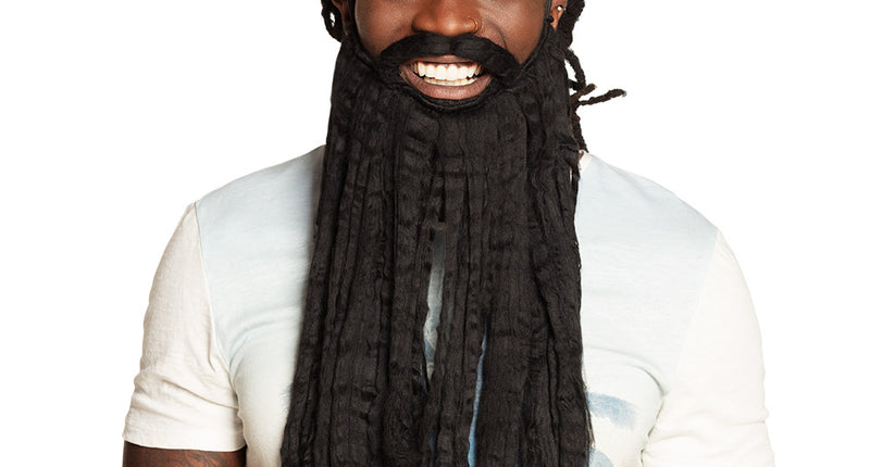 E-Carnavalskleding.nl Baard Jamaica Rastaman dreadlock