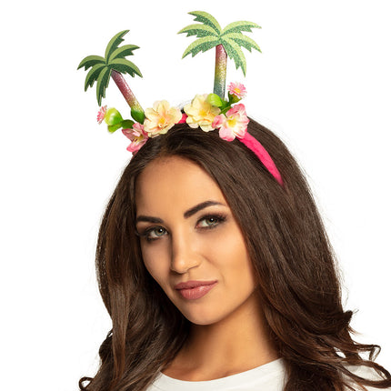 E-Carnavalskleding.nl Diadeem palmbomen tropicana