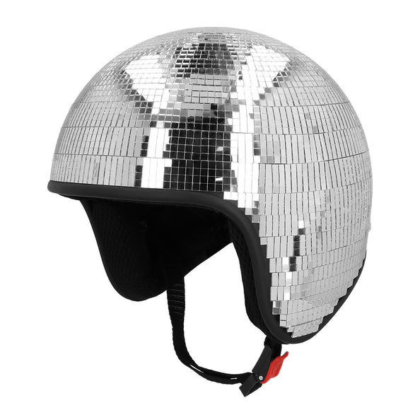 E-Carnavalskleding.nl Helm Disco glitter spiegels