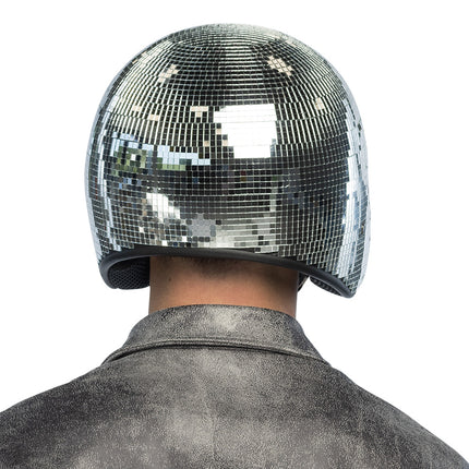 E-Carnavalskleding.nl Helm Disco glitter spiegels