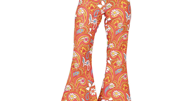 E-Carnavalskleding.nl Hippie broek Paisley dames