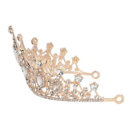 E-Carnavalskleding.nl Koningin metalen tiara Royal Lady