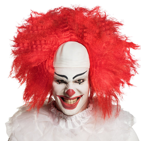 E-Carnavalskleding.nl Pruik Horror clown rode haren