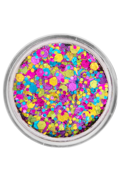 E-Carnavalskleding.nl PXP Pressed chunky glitter creme spring break 10 ml