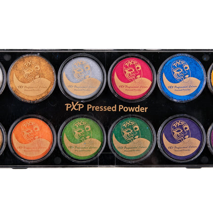 E-Carnavalskleding.nl PXP Pressed poeders palet 12 x 5 gram