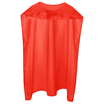 E-Carnavalskleding.nl Super held cape en masker set rood