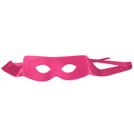 E-Carnavalskleding.nl Super held cape en masker set roze