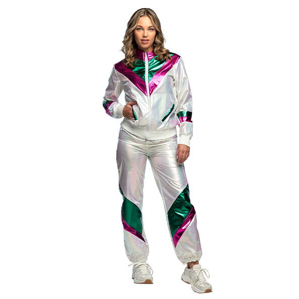 E-Carnavalskleding.nl Trainingspak Holographic babe