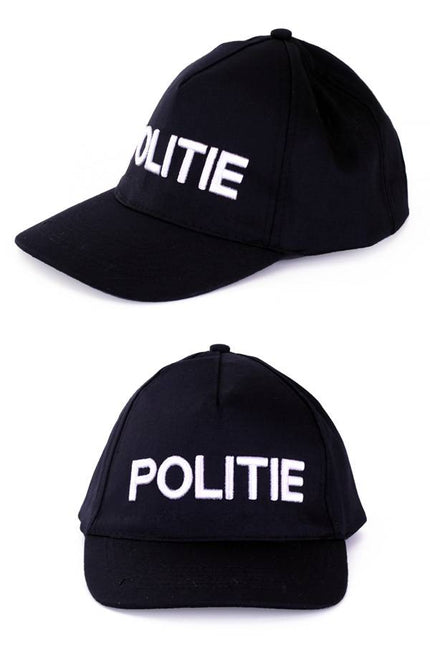 e-carnavalskleding-SYK Baseball cap pet politie one size