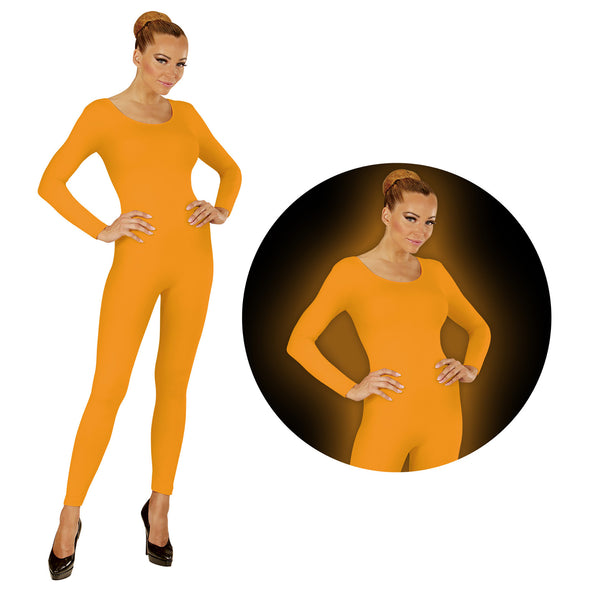 e-carnavalskleding-SYK Bodysuit neon oranje