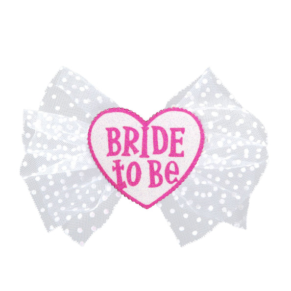 e-carnavalskleding-SYK Bride to be haarclip