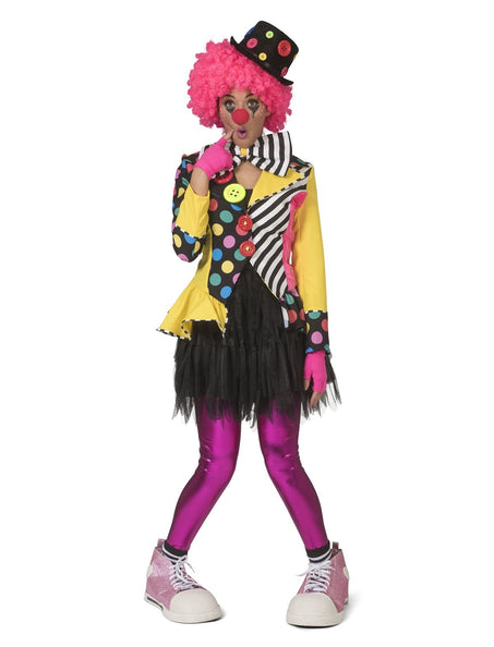 e-carnavalskleding-SYK Clown kostuum Belinda dames