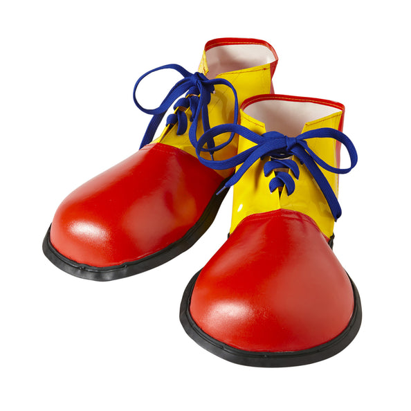 e-carnavalskleding-SYK Clownsschoenen rood geel volwassenen