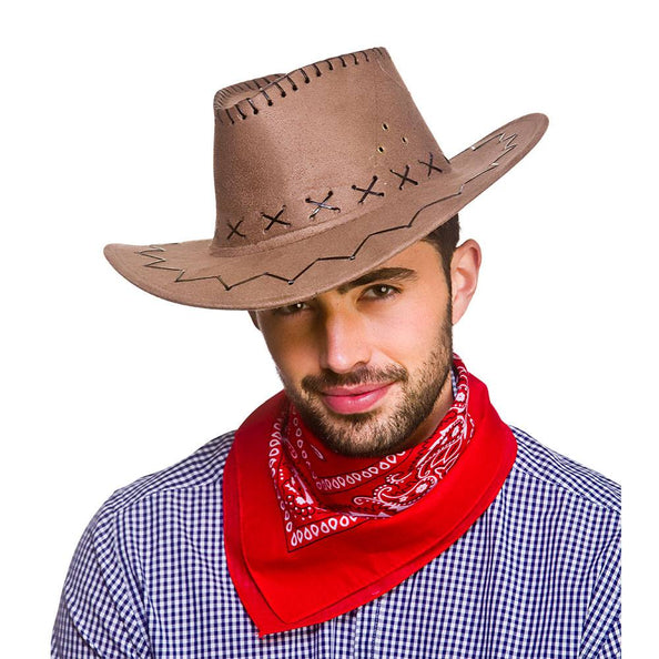 e-carnavalskleding-SYK Cowboy bandana Willem rood