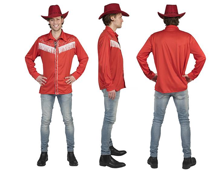 e-carnavalskleding-SYK Cowboy shirt Texas