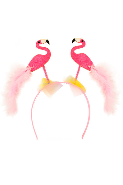 e-carnavalskleding-SYK Diadeem Flamingo's