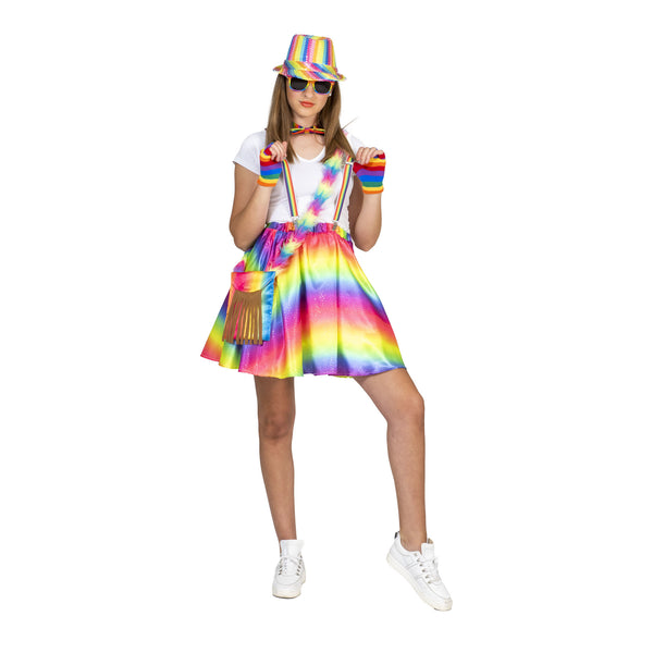 Regenboog jurk dames outlet