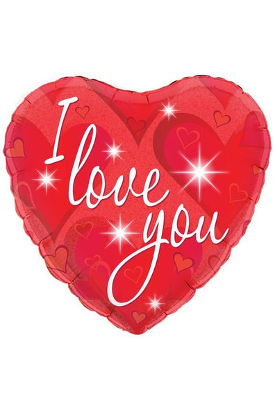 e-carnavalskleding-SYK Folie-ballon hart vorm I love you 45.7cm