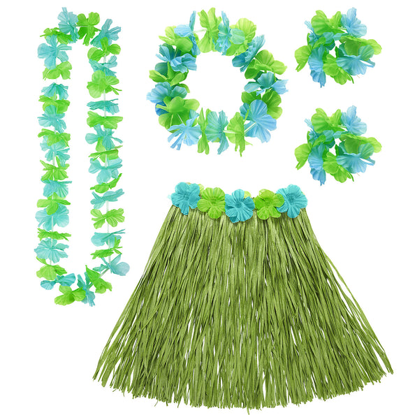 e-carnavalskleding-SYK Groene Hawaii set Guillermo